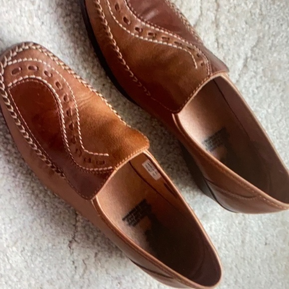 Spring step unisex Rachel leather wade in Portugal slip-on shoes - Picture 1 of 5